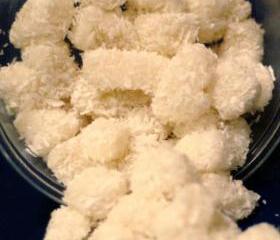 1lb Organic Coconut Cream Gummy Vegan Mochi Bites Rice Candy Gluten Free 1lb