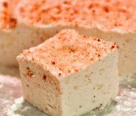 24 Organic Freckled Strawberry Marshmallows Two Dozen Gluten Free Egg Free Gourmet Kosher