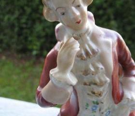 Vintage Made in Japan Porcelain Gentleman Figurine Victorian
