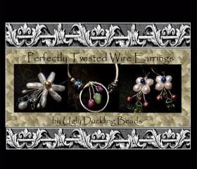 Perfectly Twisted Wire Earrings Tutorial- SRA