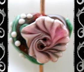 Heart and Soul 2 Lampwork Focal- SRA