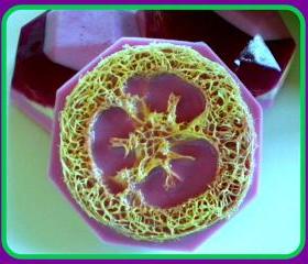 Relaxing Lavender French Vanilla Goat Milk Soap Exfoliator