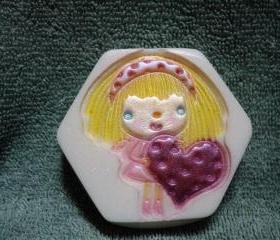 Valentine Soap - I Have a Heart Soap - Romantic Wishes Scent