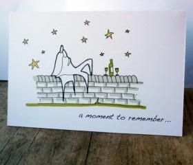 Romantic moment card (Anonymity range)