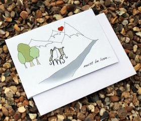 Must be love card (Anonymity range)