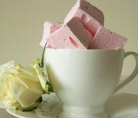 Rose Lychee Marshmallows
