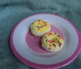 Mini Donut Soap Set - Lemon Pound Cake