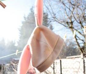 Children's Rabbit hat (Fleecey friends range)