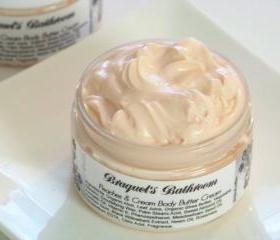 Peaches & Cream Body Butter Cream (Vegan)