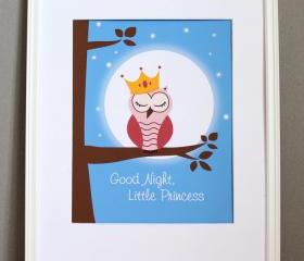 Good Night Little Princess, 8x10 