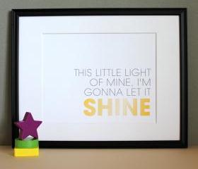 Little Light of Mine, 8x10 