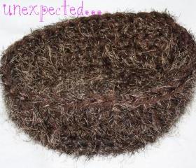 Crochet nesting bowl