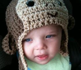 Monkey Bomber hat