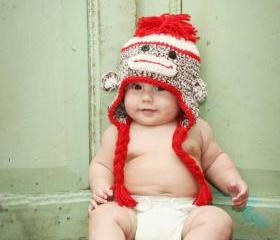Sock Monkey hat