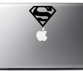 Superman Vinyl Decal - Laptop, iphone, macbook