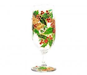 Hand Painted Glass, Winter, Seasonal Collection