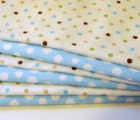 Babybumz, Assorted Cloth Wipes (re-usable)