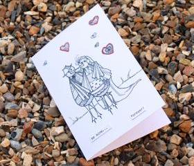 Be mine card (Detailed doodles range)