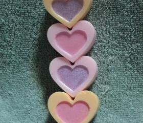 Heart Soap Set - Mango and Pink Sangria Scent