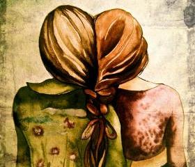 the sisters art print 