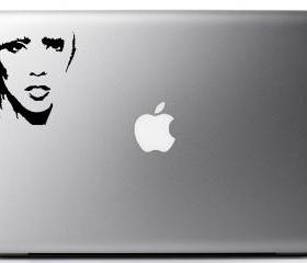 lady Gaga Decal - Laptop or Wall 
