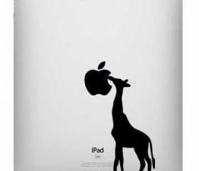 Ipad decal - Giraffe - UK Seller