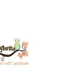 $15.00 Babybumz Gift Certificate w/shipping