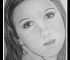 Photorealistic Pencil Portrait, 11 X 14, payment plans available