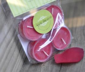 Apple Harvest Soy Tea Light Candle 4 Count