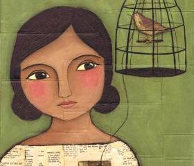 Keeper of the Tell-Tale Heart... Fine Art Print