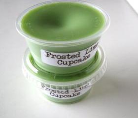 Frosted Lime Cupcake Scented Soy Wax Melt 2 pack
