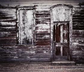 Rustic Abandoned Train Depot Fine Art Photography 11x14
