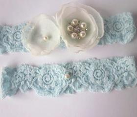 Bridal Garter Set (including toss garter) - Simply Flowers