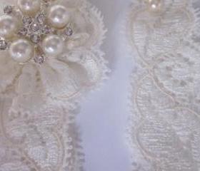 Bridal Garter NEW 2012 - Simply Lace Bridal Garter Set