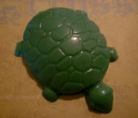 Chocolate Turtles Candy Cupcake Topper Party Favor Set of 10