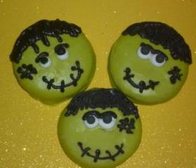 Chocolate Covered Oreos Frankenstein Halloween Design Party Favors 12