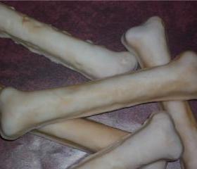 Halloween Bone Shaped Sugar Cookie Party Favors Order of One Dozen