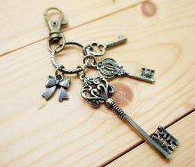 Charm Keychain, Romantic Keys
