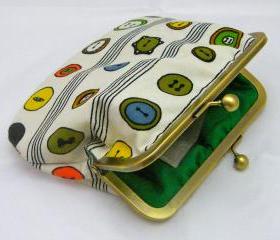 6' Fabby Purse - Buttons