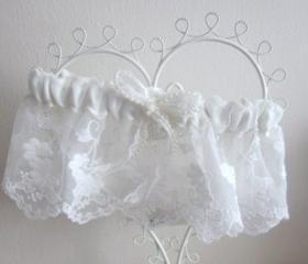 Bridal Garter - NEW 2012 Range (b) - Vintage Inspired Garter Set