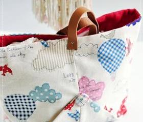 Melanie weekend tote bag - Let's enjoy air travel