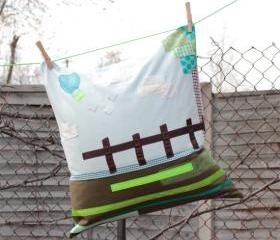 Sky pixel Cushion