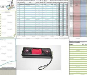 Seller Business Organizer Starter Kit (4 Documents / Swarovski USB Flash Drive) - Printable PDF