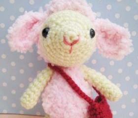 pdf pinky lamb amigurumi crochet pattern-luulla
