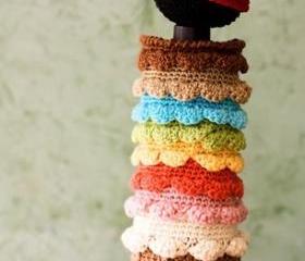 Ice Cream With Cherry on Top - Newborn Cocoon and Hat
