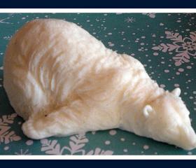 Soap - Polar Bear - Your Choice of Fragrance and Color - 3D - Goat Milk Soap
