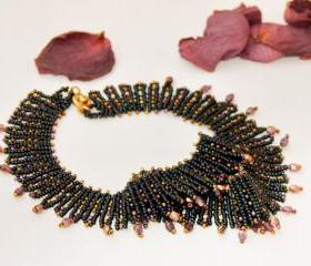 Nyx Goddess of Night Choker-Style Necklace Glam Fashion jewelry