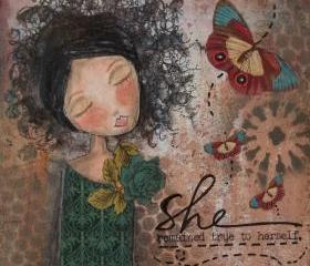 5x5 Mini Print from my SHE SAID collection MAXI