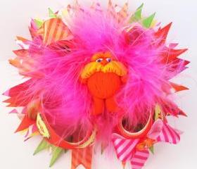Dr Seuss 'The Lorax' Over the Top Boutique Hairbow
