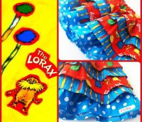 Dr Seuss 'The Lorax' Ruffle Skirt Outfit